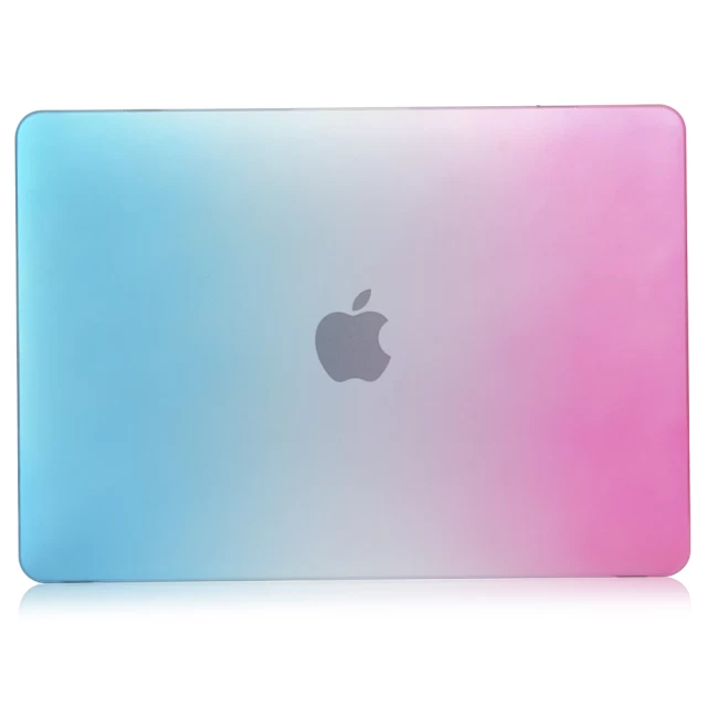 Чехол Upex Rainbow для MacBook Air 13.3 (2010-2017) Pink-Light Blue (UP3009)