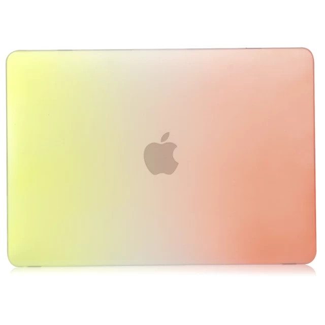 Чехол Upex Rainbow для MacBook Air 13.3 (2010-2017) Yellow-Orange (UP3010)
