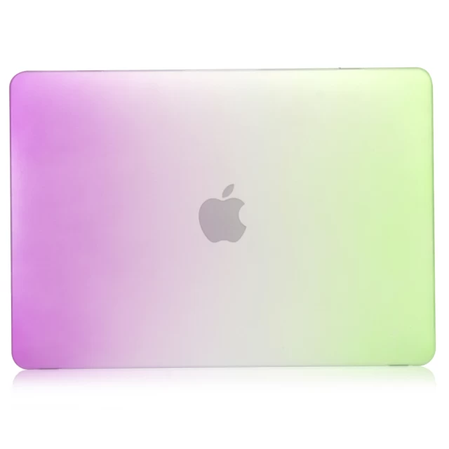 Чехол Upex Rainbow для MacBook Air 13.3 (2010-2017) Green-Purple (UP3012)
