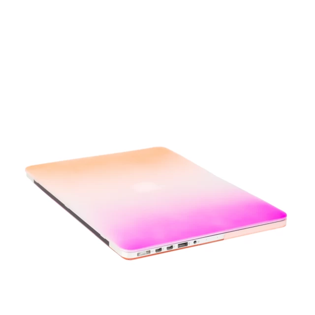 Чехол Upex Rainbow для MacBook Pro 13.3 (2012-2015) Orange-Purple (UP3015)