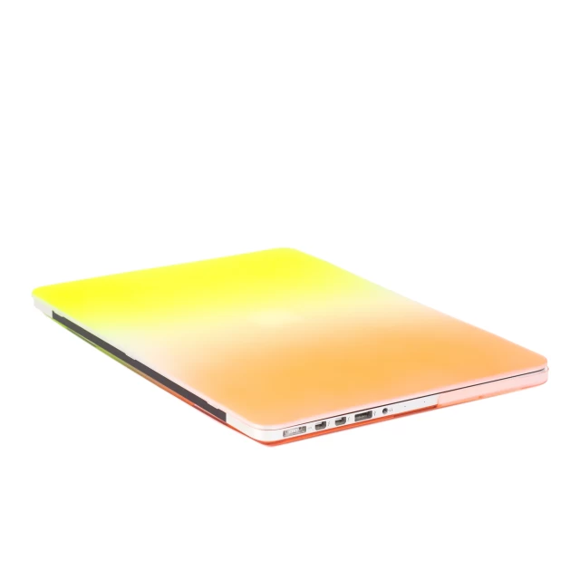 Чехол Upex Rainbow для MacBook Pro 15.4 (2012-2015) Yellow-Orange (UP3022)