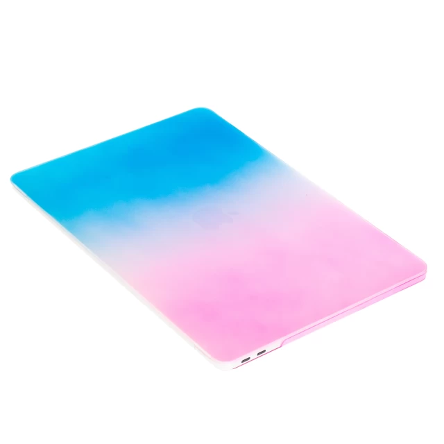 Чехол Upex Rainbow для MacBook Pro 15.4 (2016-2019) Pink-Light Blue (UP3025)