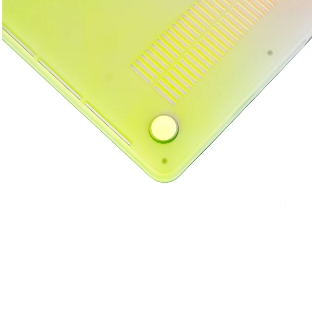 Чехол Upex Rainbow для MacBook Pro 15.4 (2016-2019) Yellow-Orange (UP3026)