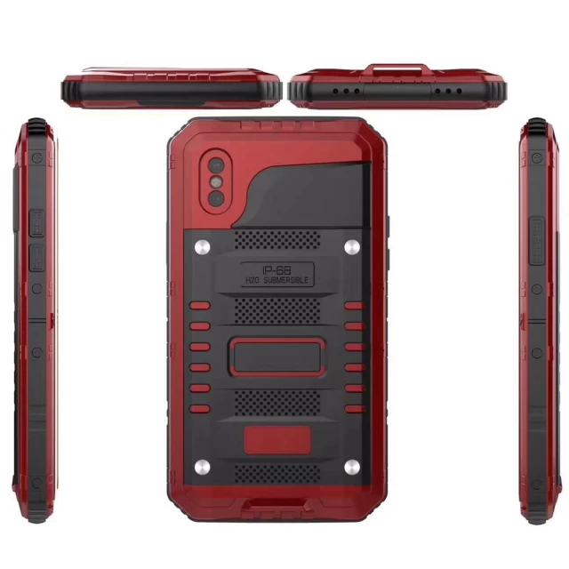 Чехол Upex Waterproof Case Red для iPhone 8/7