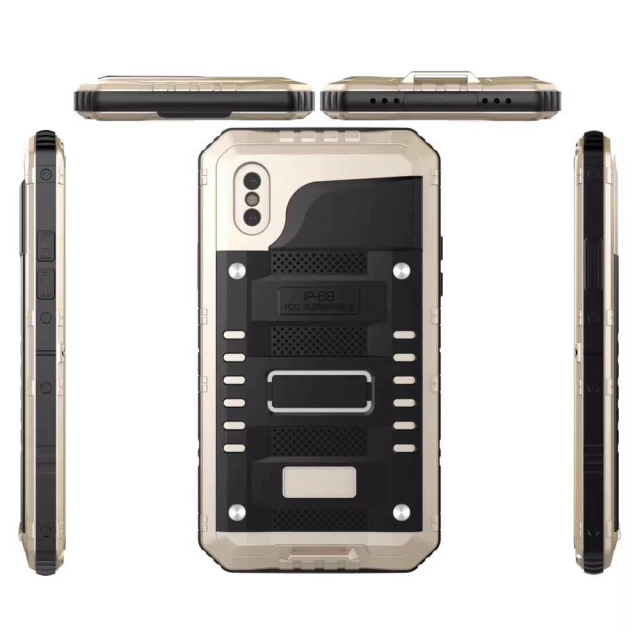 Чехол Upex Waterproof Case Gold для iPhone 8 Plus/7 Plus