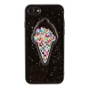 Чехол Upex Beanbag Ice Cream Black для iPhone 6/6s (UP31913)