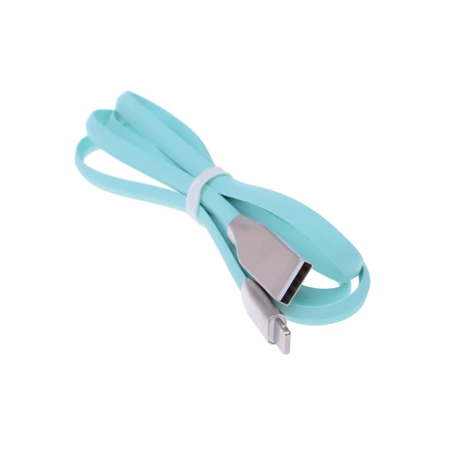 Кабель UPcable Lightning - USB Flat Series зеленый 1 м