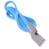 Кабель UPcable Micro USB - USB Flat Series синій 1 м