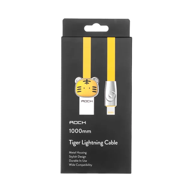 Кабель ROCK Tiger Lightning Cable 1m