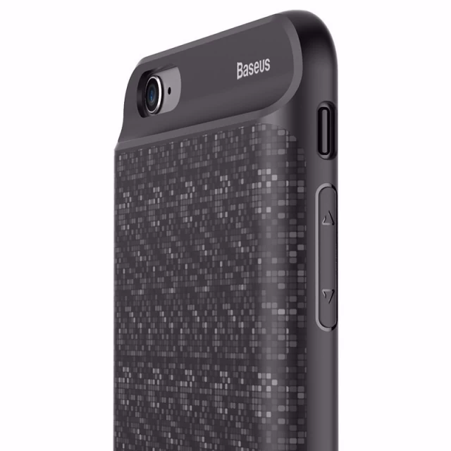Чехол-аккумулятор Baseus Plaid Backpack Power Bank 5000mAh для iPhone 8/7 Black (ACAPIPH7-LBJ01)