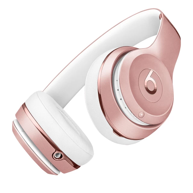 Навушники Beats Solo3 Wireless Gloss Rose Gold (MNET2ZM/A)