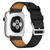 Ремешок Upex Single Tour для Apple Watch 41 | 40 | 38 mm Black Swift Leather