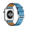 Ремінець Upex Single Tour для Apple Watch 41 | 40 | 38 mm Light Blue Swift Leather