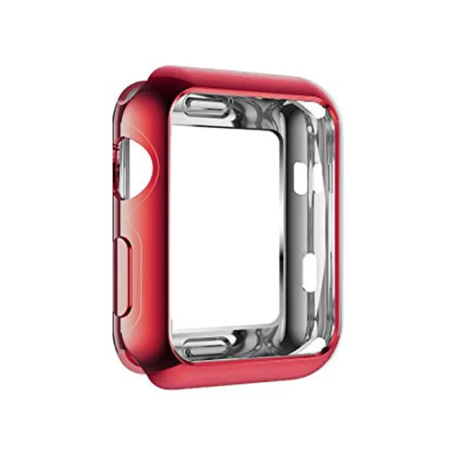 Силиконовый чехол для Apple Watch 42 mm Red