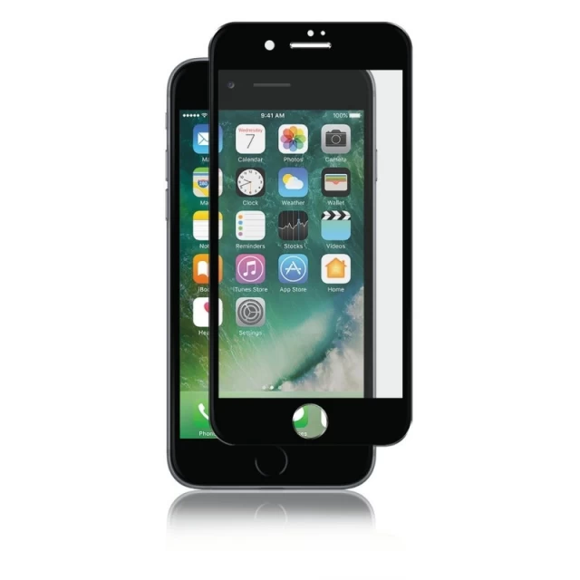 Защитное стекло 4D iPhone 6/6S Black (UP51203)