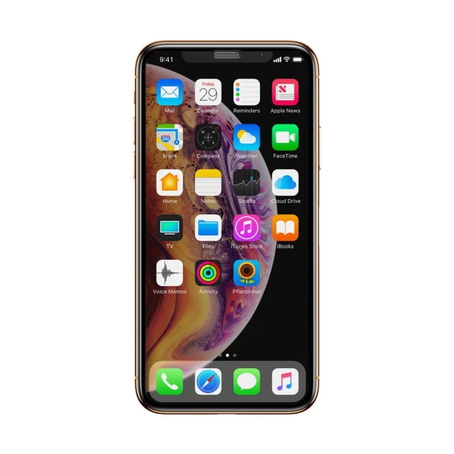 Защитное стекло Baseus iPhone XR Cellular Dust Prevention Full-screen Curved Tempered Glass Black (SGAPIPH61-WA01)