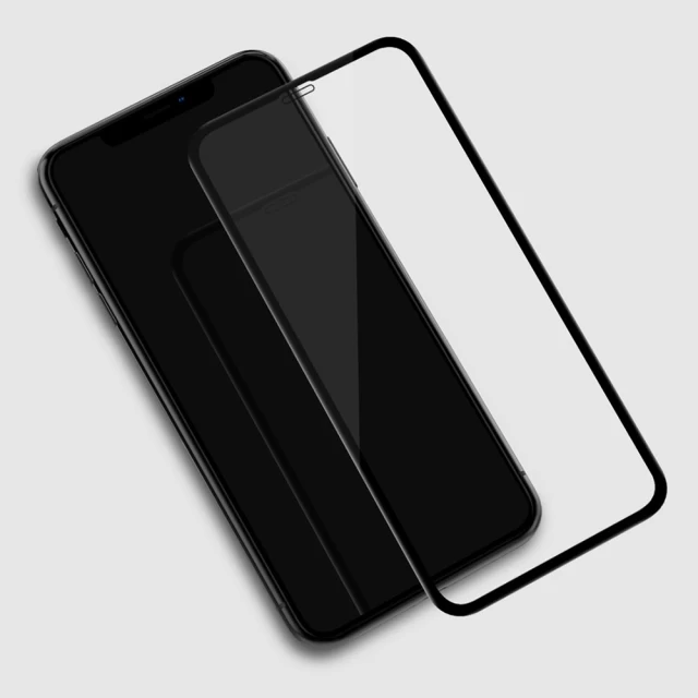 Защитное стекло Baseus iPhone XS Max Cellular Dust Prevention Full-screen Curved Tempered Glass Black (SGAPIPH65-WA01)