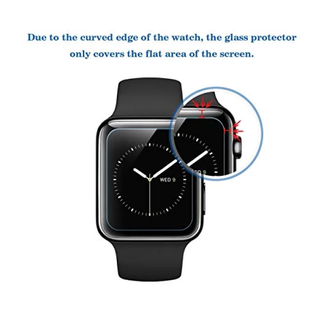 Защитное стекло для Apple Watch 42 mm Ultra Thin 0.2 mm (UP51702)