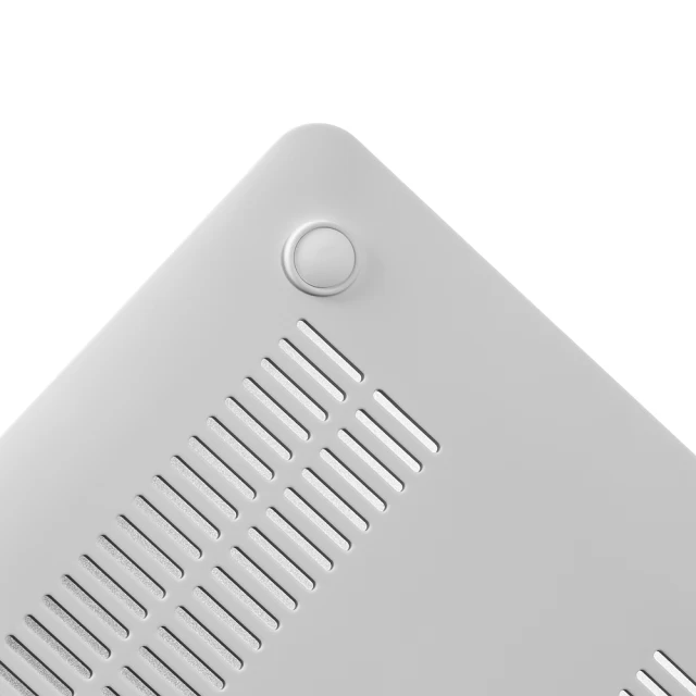 Чехол Upex Marble для MacBook Pro 15.4 (2012-2015) White-Grey (UP5522)
