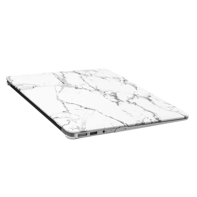 Чехол Upex Marble для MacBook Pro 15.4 (2016-2019) White-Grey (UP5532)
