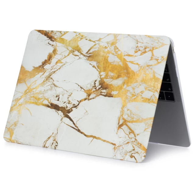 Чехол Upex Marble для MacBook Pro 15.4 (2016-2019) Gold (UP5535)