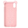 Чехол силиконовый Bear Silicone Case для iPhone X/XS Pink (WIAPIPH58-BE04)