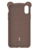 Чохол силіконовий Bear Silicone Case для iPhone X/XS Brown (WIAPIPH58-BE08)