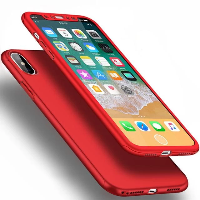 Чехол для iPhone X iPaky 360 Red (UP7511)