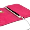 Чехол-кошелек Jisoncase для iPhone универсальный Leather Rose (JS-BAO-01R33)