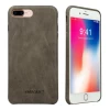 Чехол Jisoncase для iPhone 8 Plus/7 Plus Leather Gray (JS-I8L-04A60)