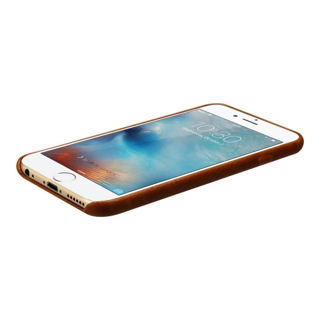 Чехол Jisoncase для iPhone 6 Plus/6s Plus Leather Brown (JS-I6U-01A20)