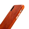 Чохол Jisoncase для iPhone X Leather Brown (JS-IPX-05A20)