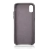 Чехол Jisoncase для iPhone X Leather Gray (JS-IPX-05A60)