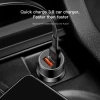 Автомобильное зарядное устройство Baseus Small Screw Dual-USB Quick Charge Car Charger 36W Red (CAXLD-B09)