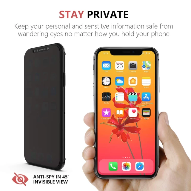 Захисне скло UAG для Apple iPhone X Privacy (IPHX-PR-SP)