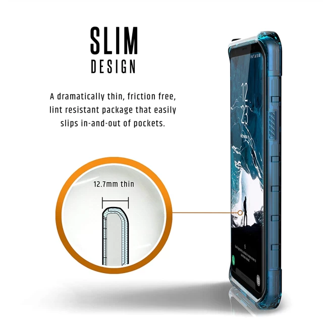 Чохол UAG Folio Plyo Glacier для Samsung Galaxy S9 (GLXS9-Y-GL)