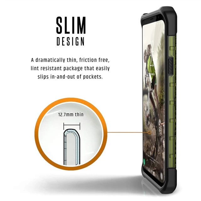 Чехол UAG Plasma Citron для Samsung Galaxy S9 Plus (GLXS9PLS-L-CT)