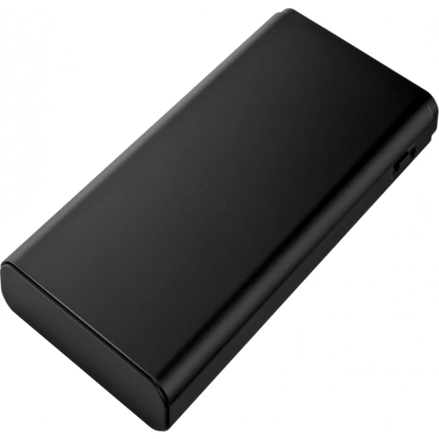 Портативний зарядний пристрій 2Е 10000мА/ч, DC 5V, USB-2.1A, MicroUSB, Light. Inp, Allum, чорний
