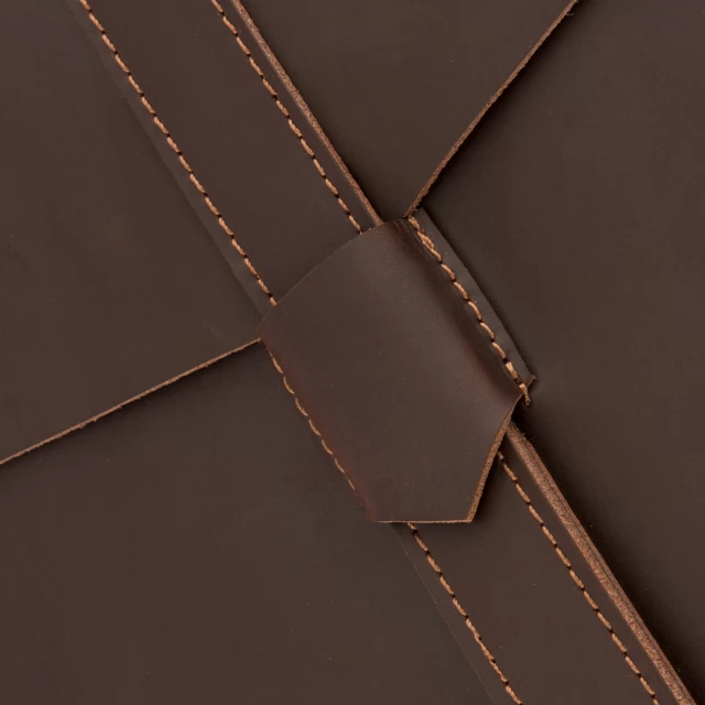 Чехол-конверт кожаный Upex Cuero для MacBook Air 13.3 (2018-2020) и Pro 13.3 M1/M2 (2016-2022) Brown (UP9505)