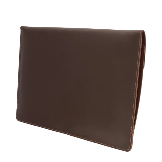 Чохол-конверт шкіряний Upex Cuero для MacBook 12 (2015-2017) Brown, комплект 2 в 1 (UP9522)