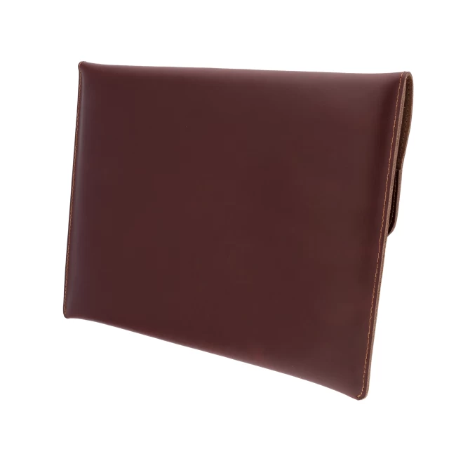 Чохол-конверт шкіряний Upex Cuero для MacBook 12 (2015-2017) Red-Brown, комплект 2 в 1 (UP9536)