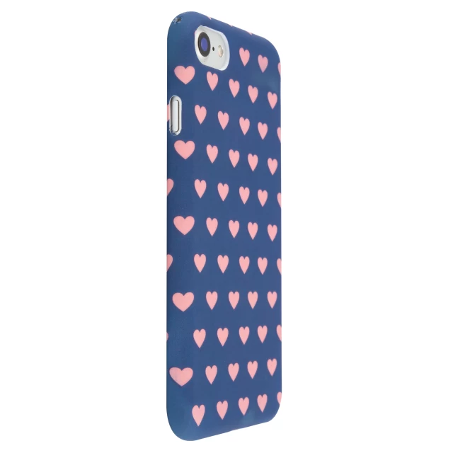 Чехол Arucase Blue Hearts для iPhone 5/5s/SE (UP32207)