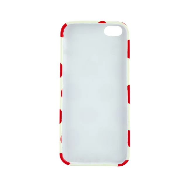 Чехол Arucase Big Red Balls для iPhone 5/5s/SE (UP32243)