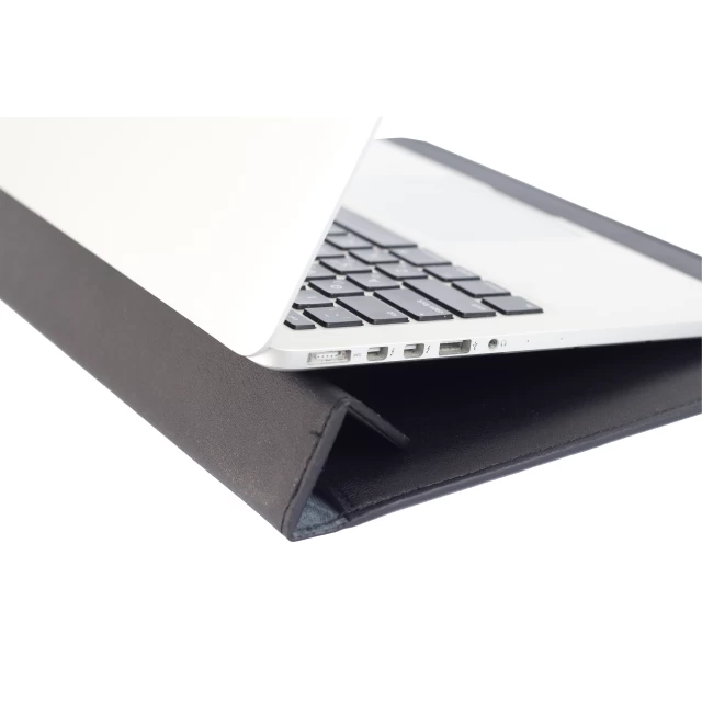 Конверт из эко-кожи Upex Sleeve для MacBook Air 11.6 (2010-2015) и MacBook 12 (2015-2017) Black (UP9007)