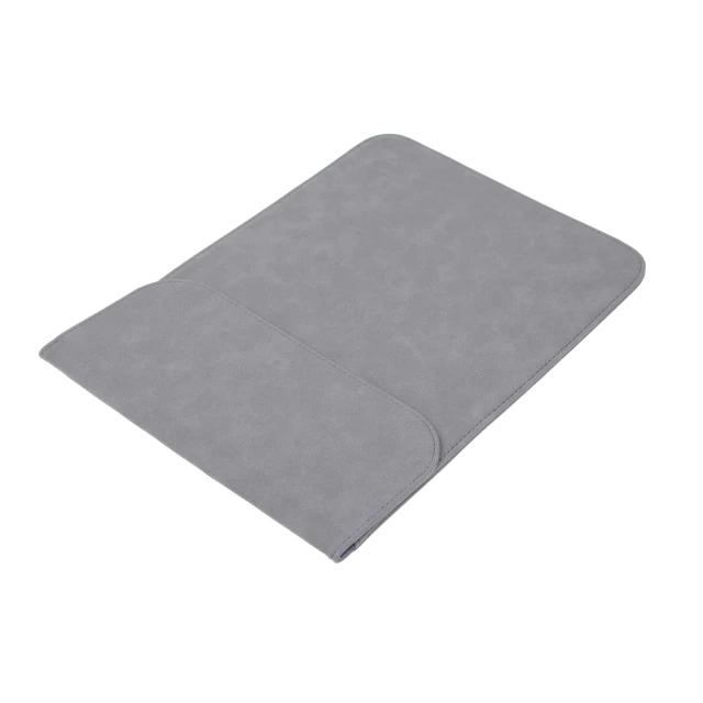 Чехол-конверт из натуральной замши Taikesen для MacBook Air 11.6 (2010-2015) Dark Grey (комплект 2в1) (UP9101)