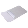 Чехол-конверт вертикальный из эко-кожи Taikesen для MacBook Pro 16 M1 (2021) | Pro 16 (2019) | Pro 15 (2012-2018) Light Grey (UP9134)