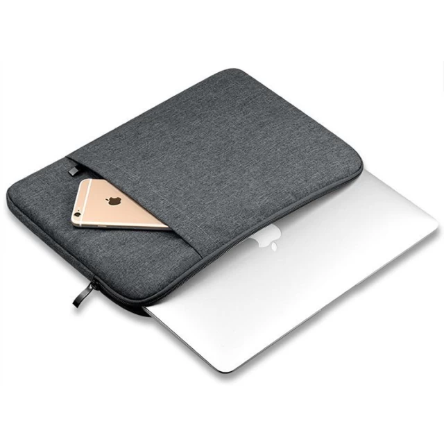 Чохол Tech-Protect Sleeve Laptop 13'' | 14'' Dark Grey (0795787711071)