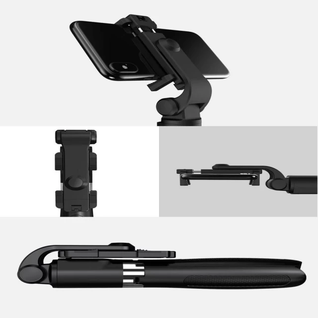 Трипод Tech-Protect L01S Wireless Selfie Stick Tripod Black (795787711484)
