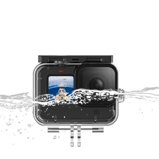 Водонепроницаемый чехол Tech-Protect Waterproof Case для GoPro Hero 11 | 10 | 9 Clear (0795787715109)