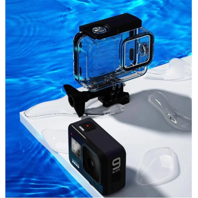 Водонепроникний чохол Tech-Protect Waterproof Case для GoPro Hero 11 | 10 | 9 Clear (0795787715109)